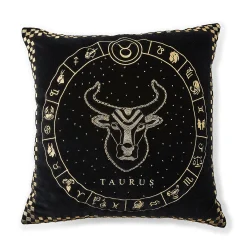 Taurus Zodiac Throw Pillow