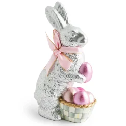 Touch of Pink Foil Bunny - Silver