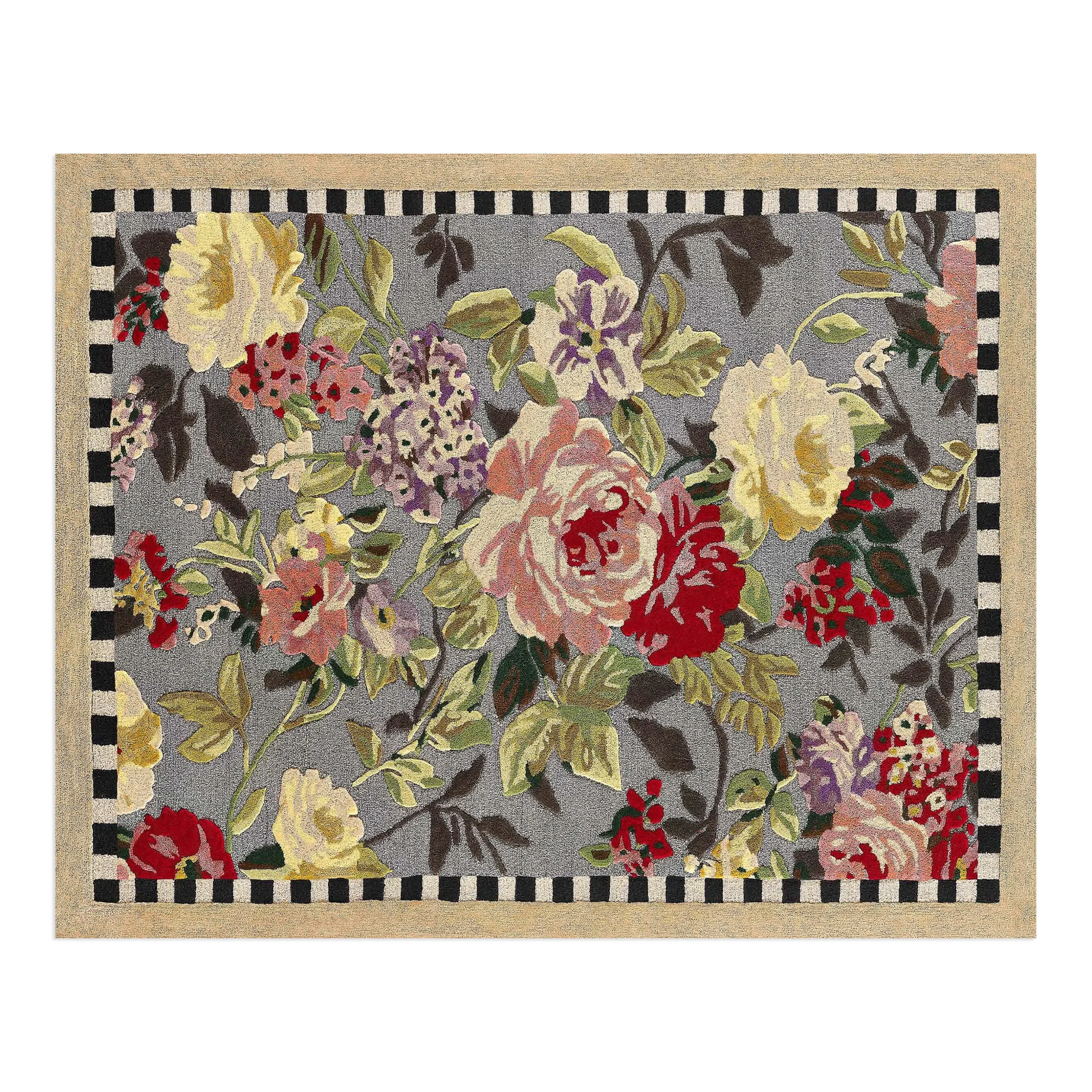 Tudor Rose 8' x 10' Washable Rug