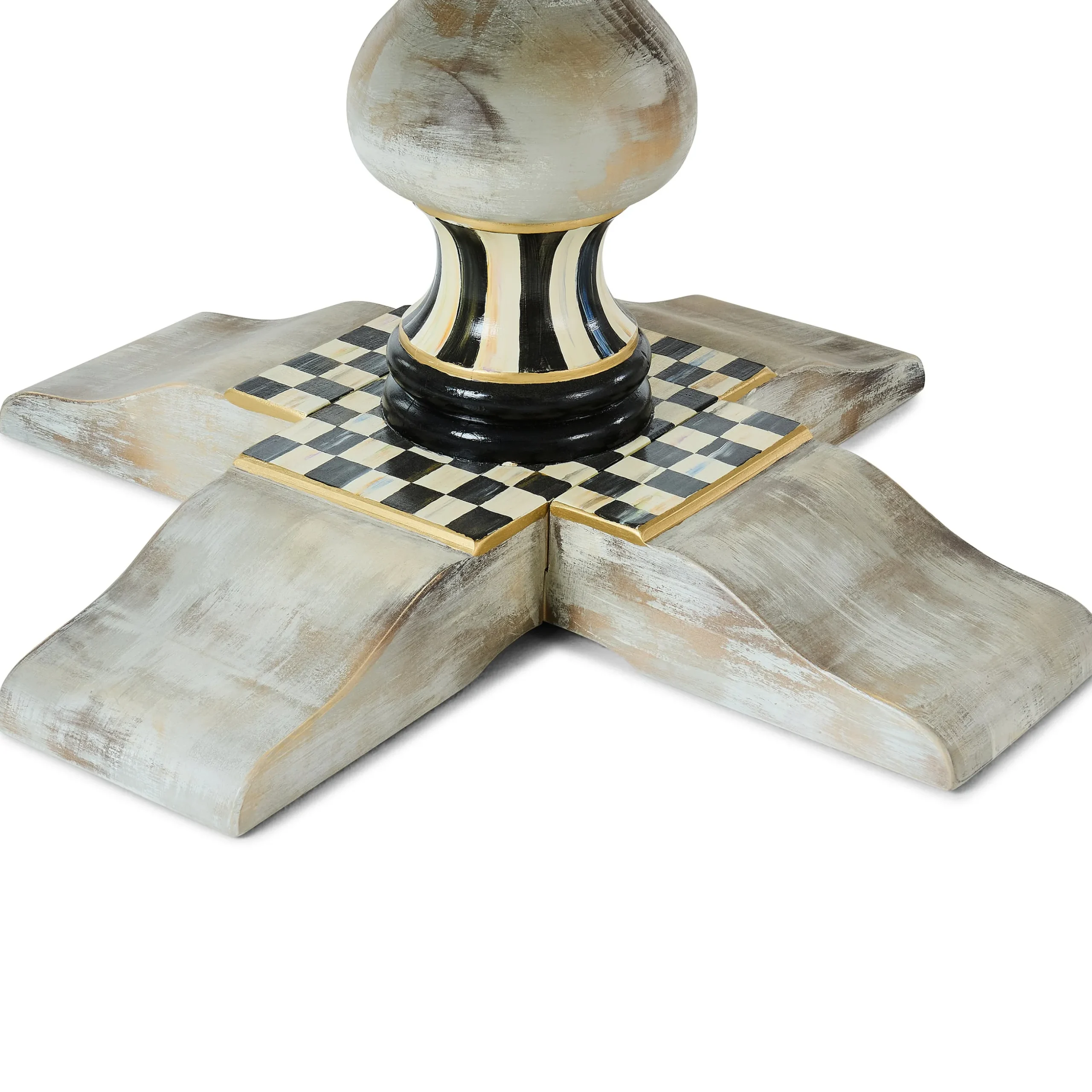 Tuscan Farm 62" Round Pedestal Table