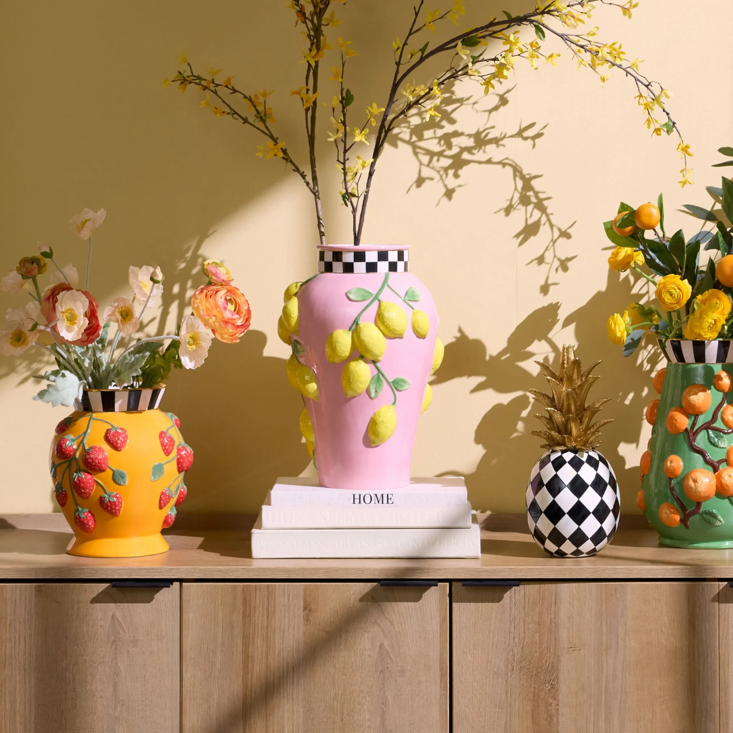 Tutti Frutti Lemon Vase