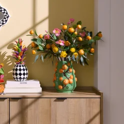 Tutti Frutti Orange Vase