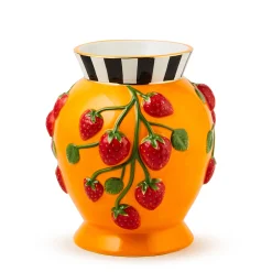 Tutti Frutti Strawberry Vase