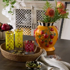 Tutti Frutti Strawberry Vase
