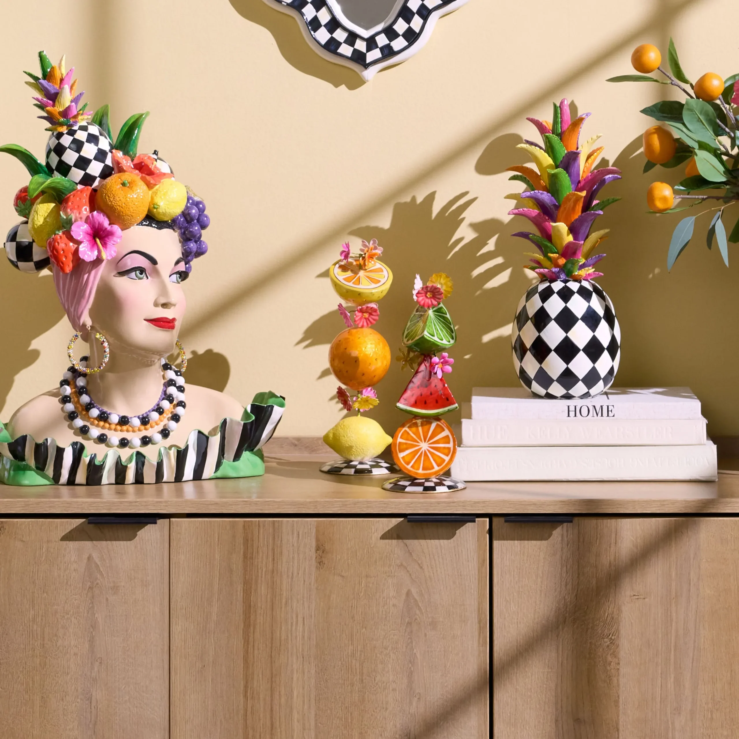 Tutti Frutti Topiaries, Set of 2