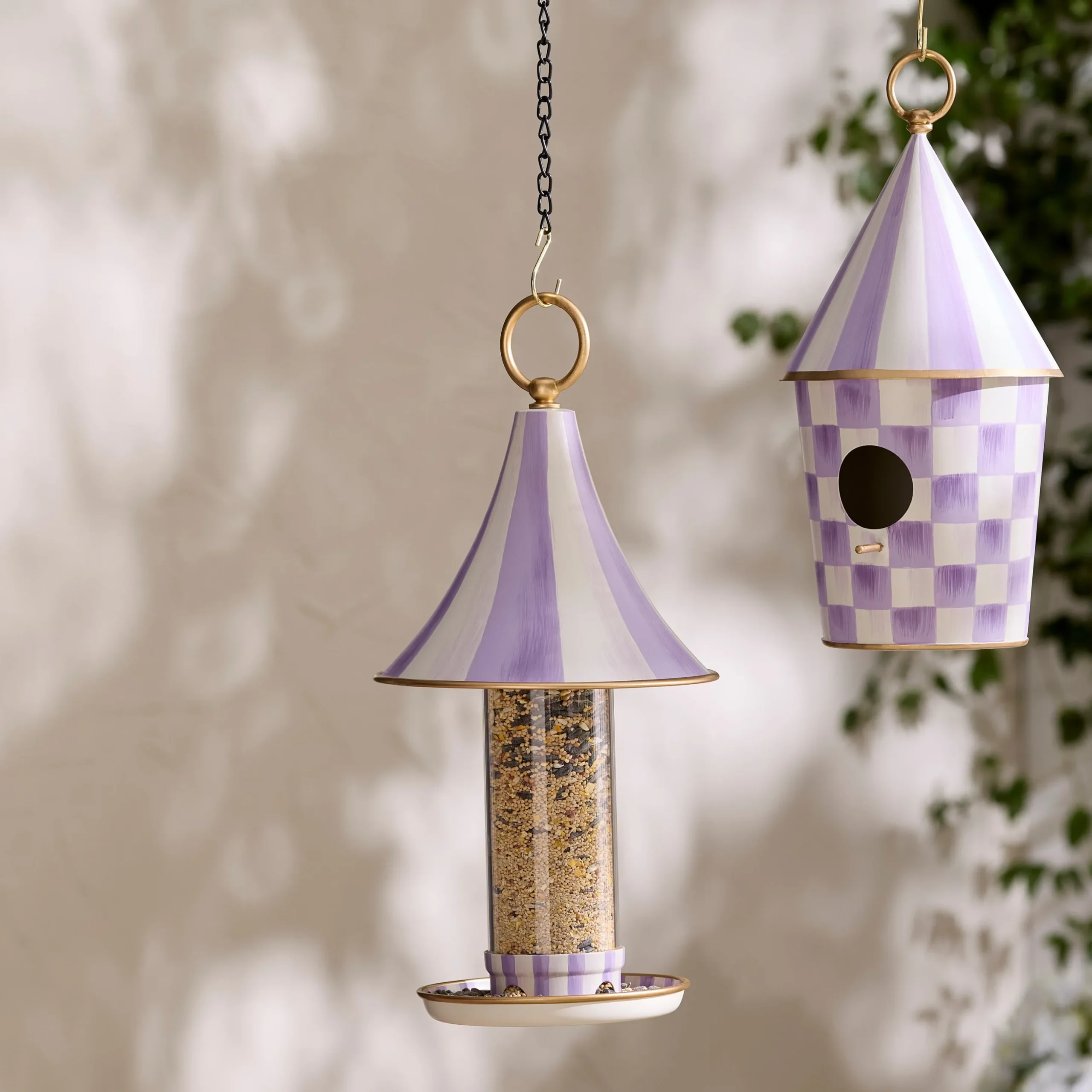 Violet Bird Feeder