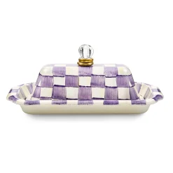 Violet Check Butter Box