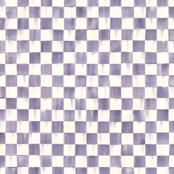 Violet Check Peel & Stick Wallpaper