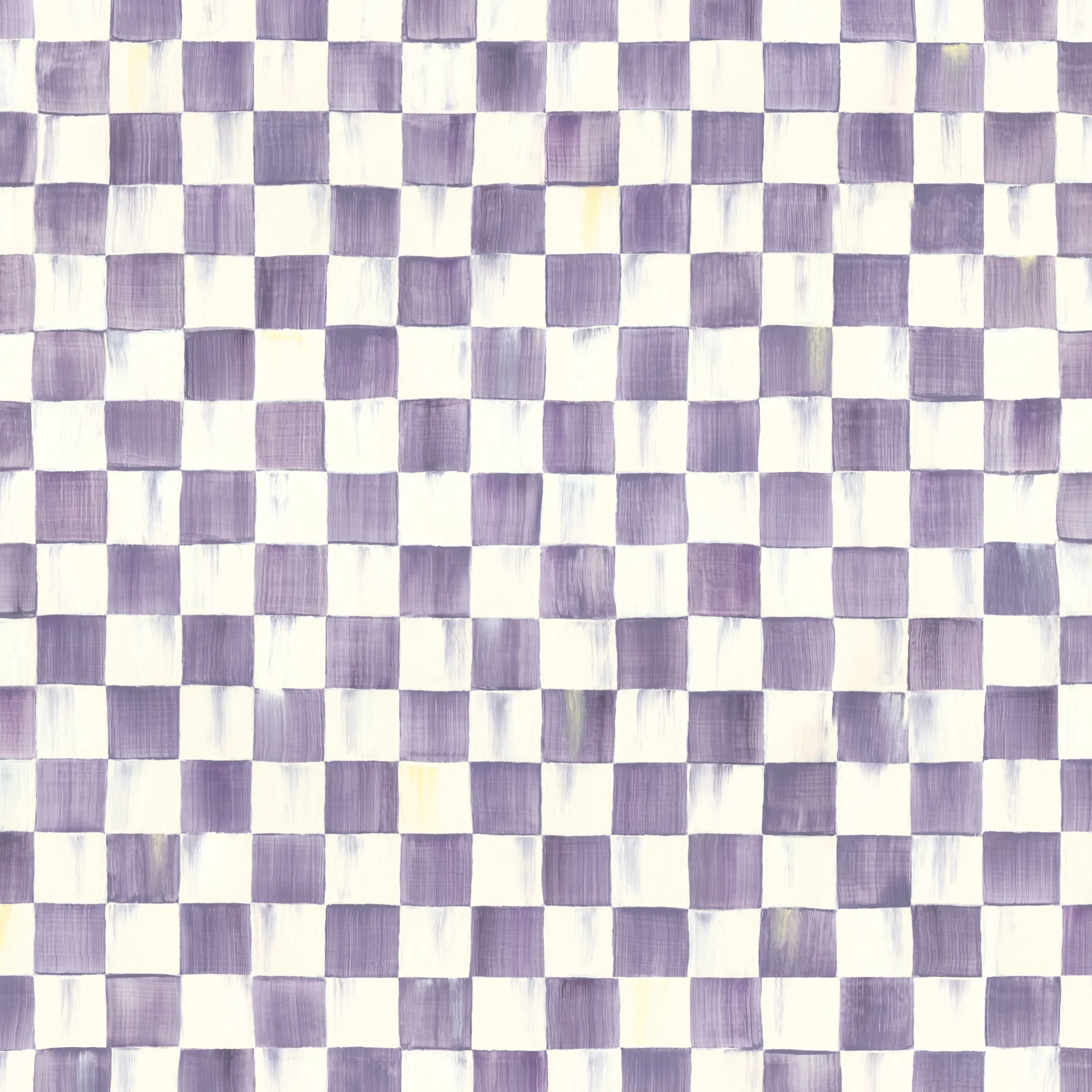Violet Check Peel & Stick Wallpaper