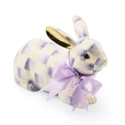 Violet Check Resting Bunny