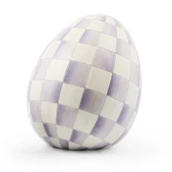 Violet Check Small Egg