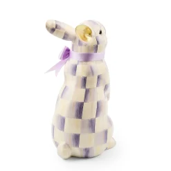 Violet Check Standing Bunny