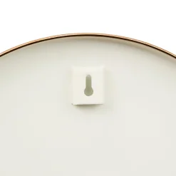 Violet Check Wall Clock