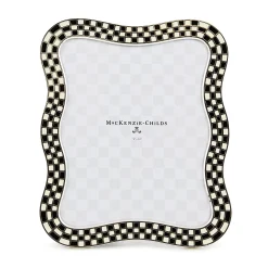 Wavy Check Silver Plated 8" x 10" Frame