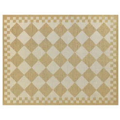 White Diamond 8' x 10' Indoor/Outdoor Rug