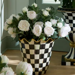 White Peony Urn Filler