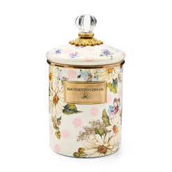 Wildflowers Pink Medium Canister