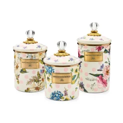 Wildflowers Pink Medium Canister