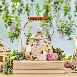 Wildflowers Pink 2 Quart Tea Kettle
