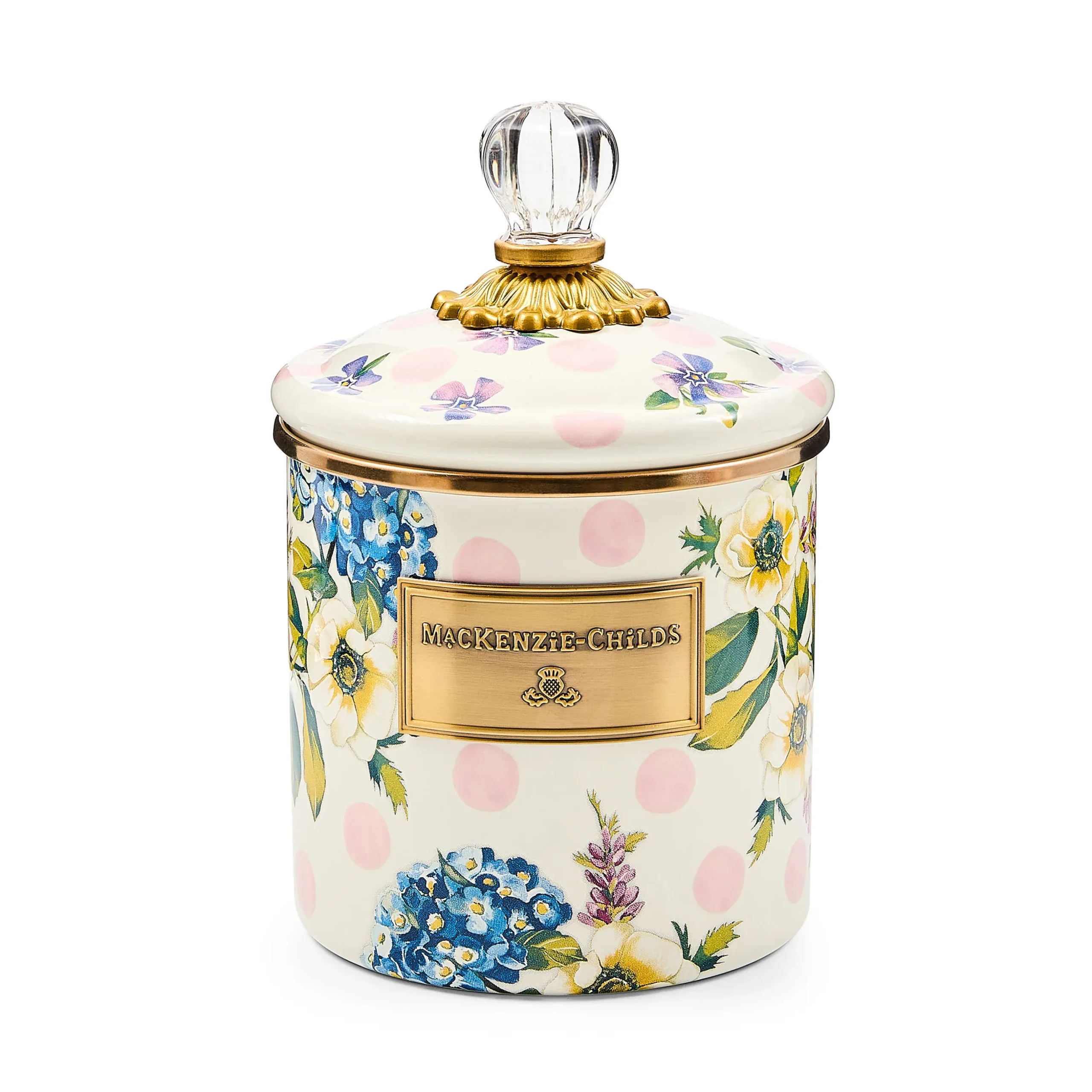 Wildflowers Pink Small Canister