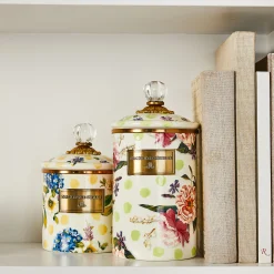 Wildflowers Yellow Small Canister