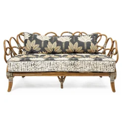 Wild Indoors Rattan Loveseat