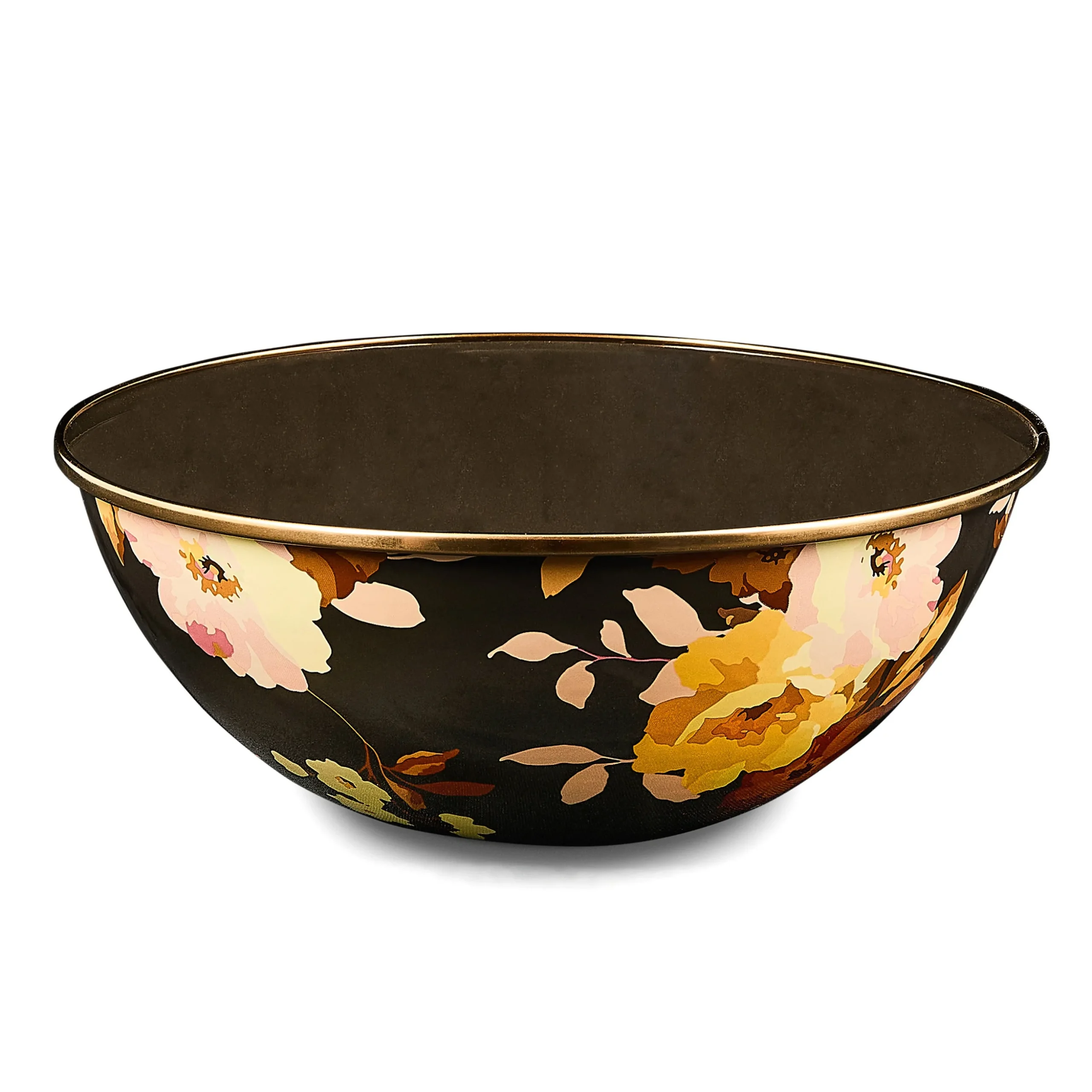 Wild Rose Brown Medium Everyday Bowl