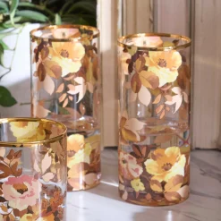 Wild Rose Highball Glass, Set of 4
