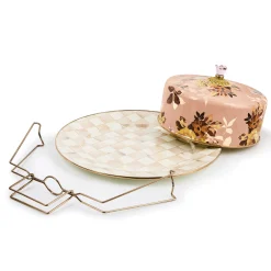 Wild Rose Mauve Cake Carrier