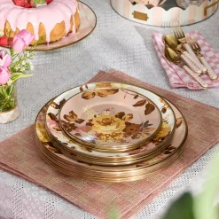 Wild Rose Mauve Charger/Plate