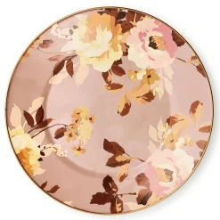 Wild Rose Mauve Dinner Plate