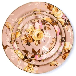 Wild Rose Mauve Dinner Plate