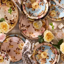 Wild Rose Mauve Dinner Plate