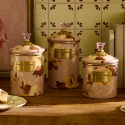 Wild Rose Mauve Medium Canister