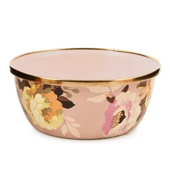 Wild Rose Mauve Pinch Bowl