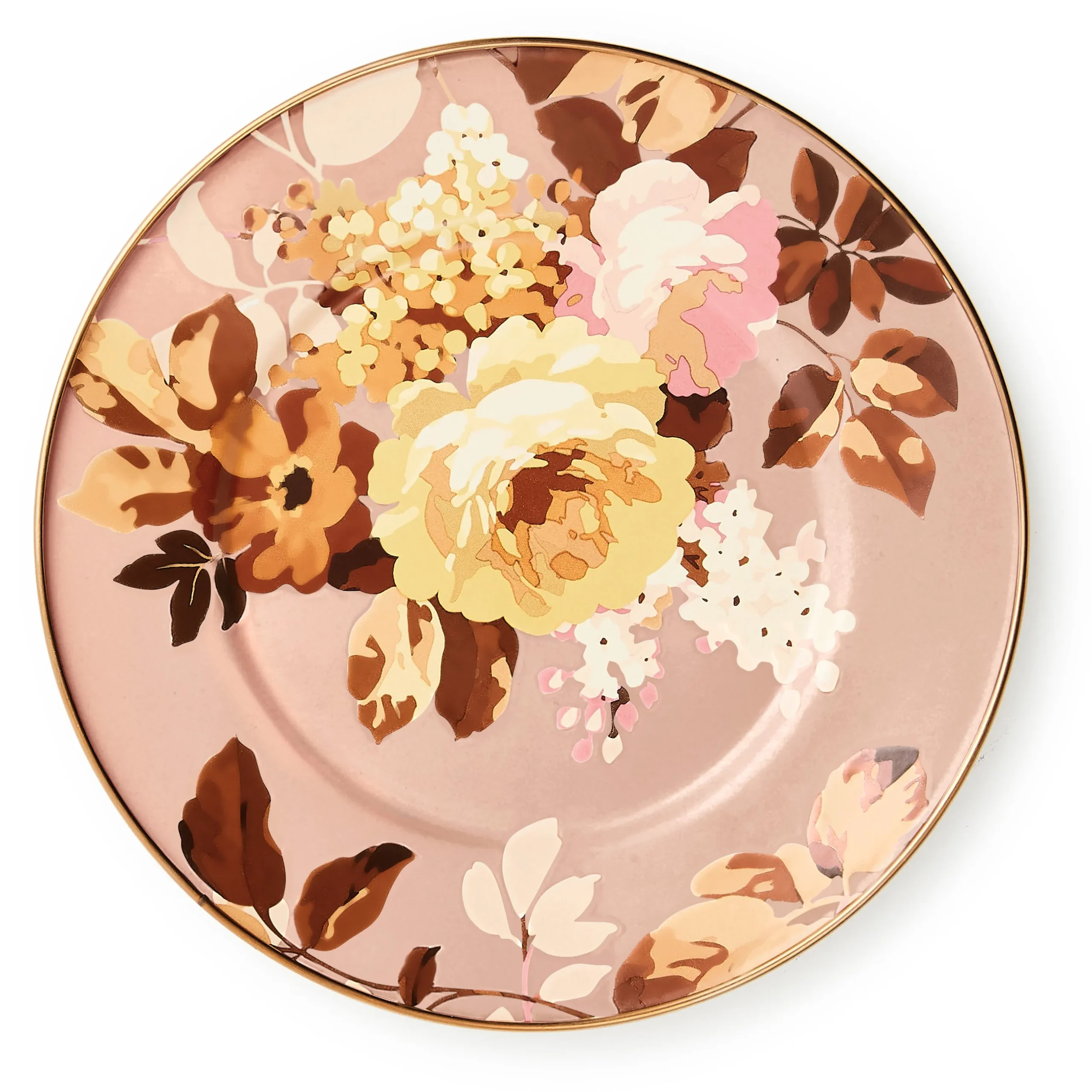 Wild Rose Mauve Salad/Dessert Plate