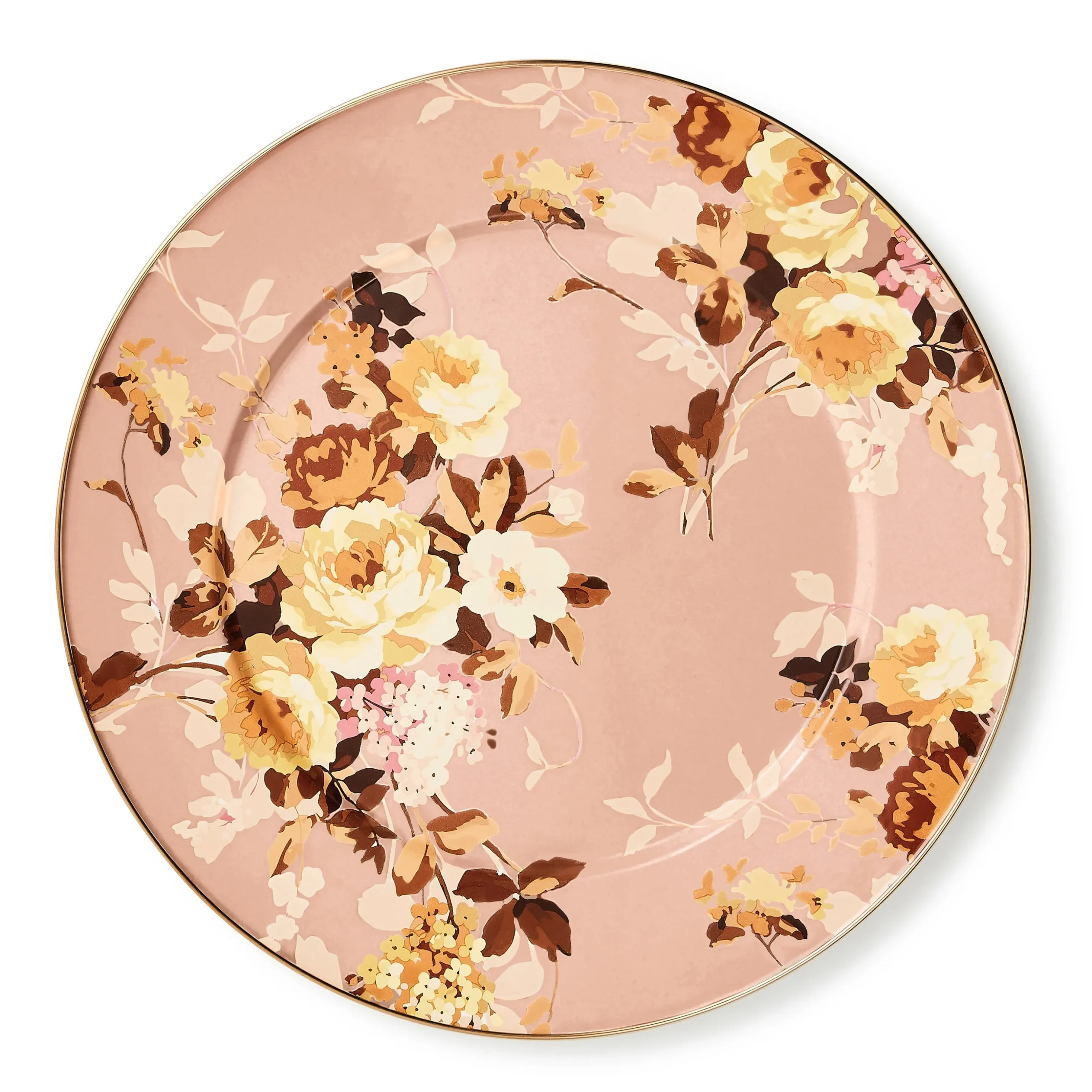 Wild Rose Mauve Serving Platter