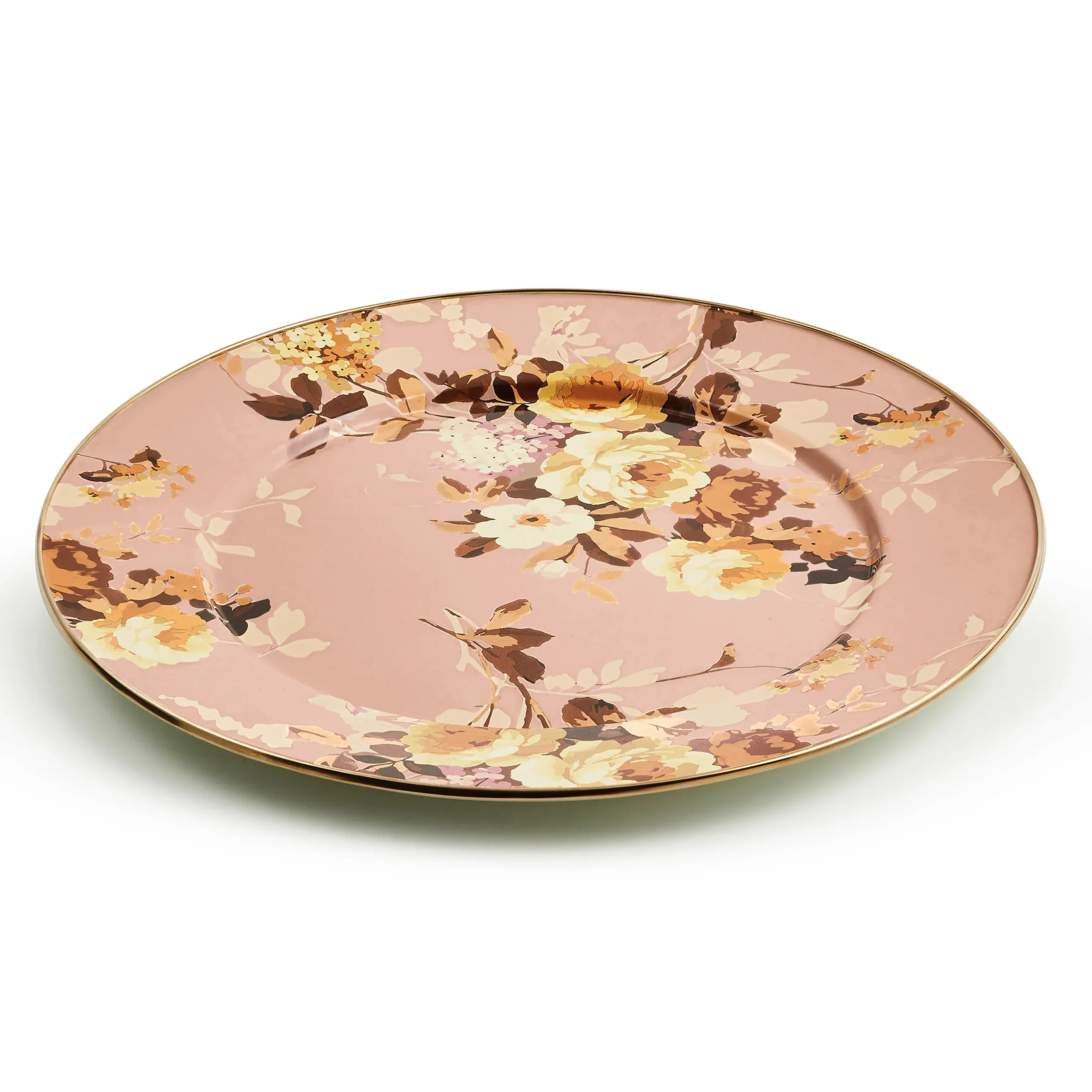 Wild Rose Mauve Serving Platter