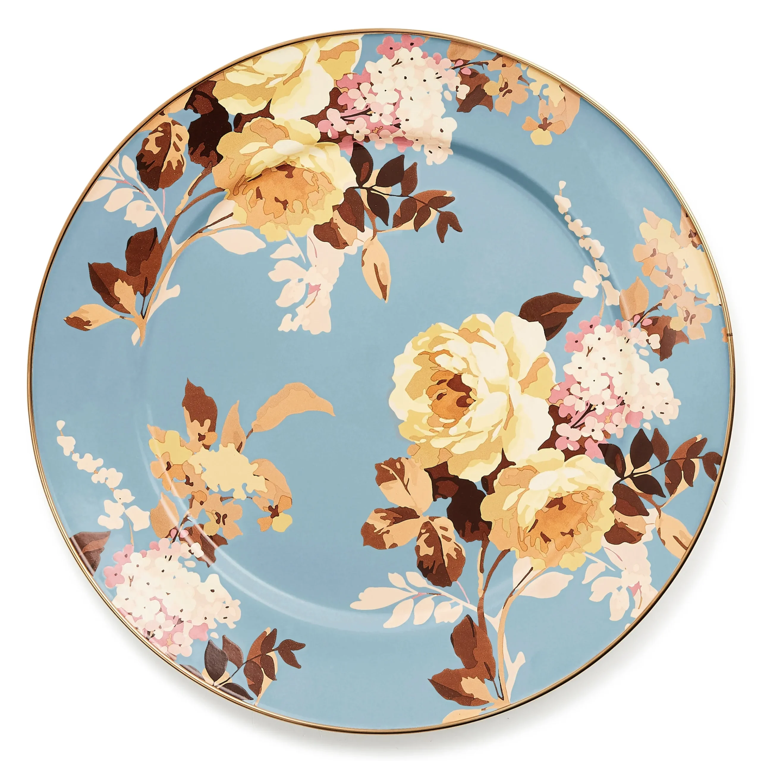 Wild Rose Slate Charger/Plate
