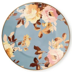 Wild Rose Slate Dinner Plate