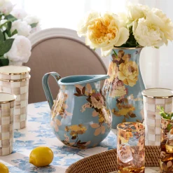 Wild Rose Slate Pitcher