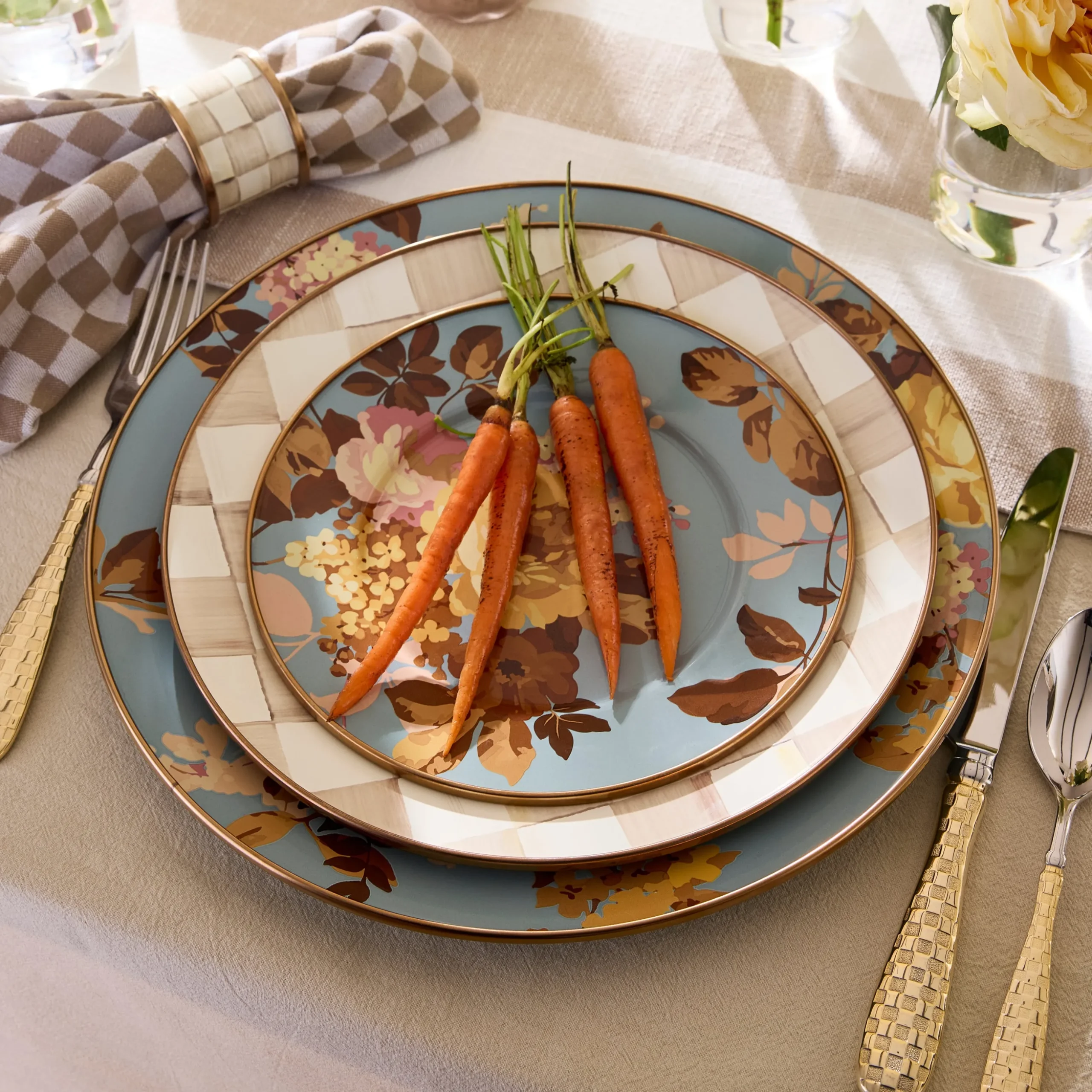 Wild Rose Slate Salad/Dessert Plate
