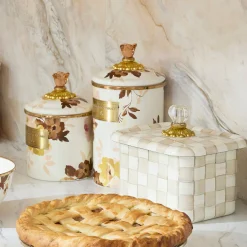 Wild Rose White Large Canister