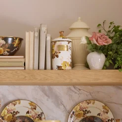 Wild Rose White Large Canister
