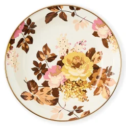 Wild Rose White Pie Plate