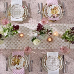 Wild Rose White Salad Plate
