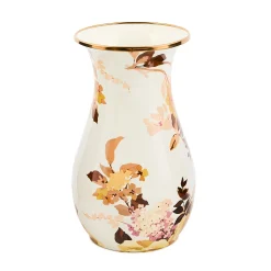Wild Rose White Tall Vase