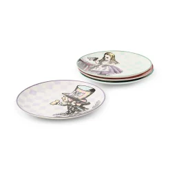 Wonderland Plates, Set of 4